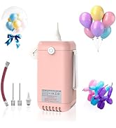Balloon Electric Pump, Balloon Pump Portable Long Animal Balloon Pump, Electric Blower Machine In...