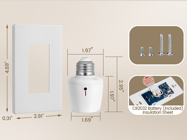 light bulb with switch