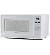 Commercial Chef CHM14110W6C Countertop Microwave Oven - 1100 Watts, Small Compact Size, 10 Power ...
