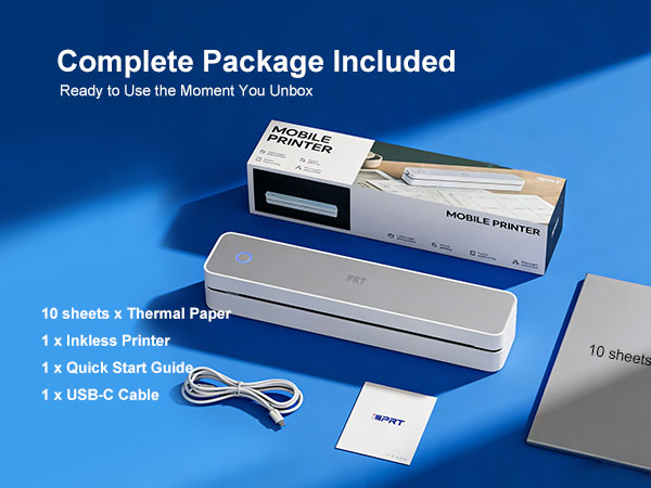 Inkless Portable Printer