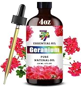 Geranium Essential Oil (4 oz/120 ml) — Geranium Oils for Aromatherapy, diffusers, humidifiers, Ho...