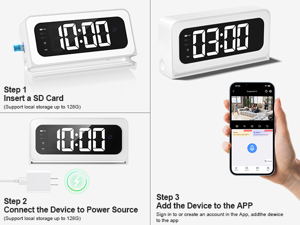 clock camera