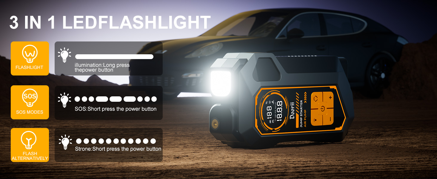 car jumper starter portable