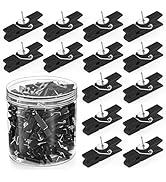 Wooden Push Pins (Black, 110)