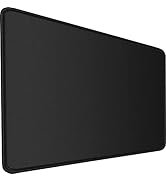 Large Gaming Mouse Pad, 31.5x15.7x0.12 inch Large Extended Computer Keyboard Mouse Mat, Water Res...