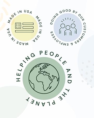 Made in USA, doing good by our customers & employees, helping the planet