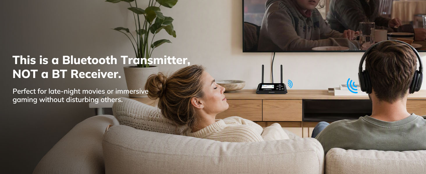 Bluetooth Transmitter for TV