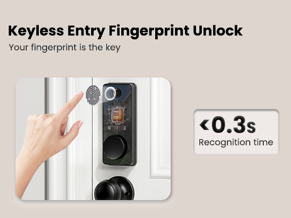 fingerprint deadbolt