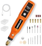 JANGKLIFE Cordless Rotary Tool, 3.7V Mini Rotary Tool Kit with 31 Accessories, 3-Speed Adjustment...