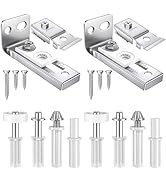 Bifold Door Hardware Repair Kit, 2 Set Bi-fold Sliding Closet Doors Replacement Parts with Top &amp; ...