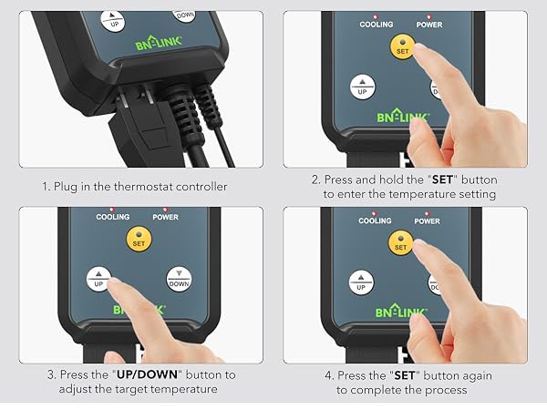 attic fan thermostat control