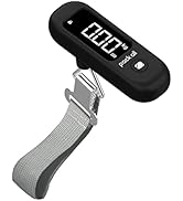 pack all 110 Lbs Luggage Scale, Digital Handheld Baggage Scale, Travel Suitcase Weight Scale with...