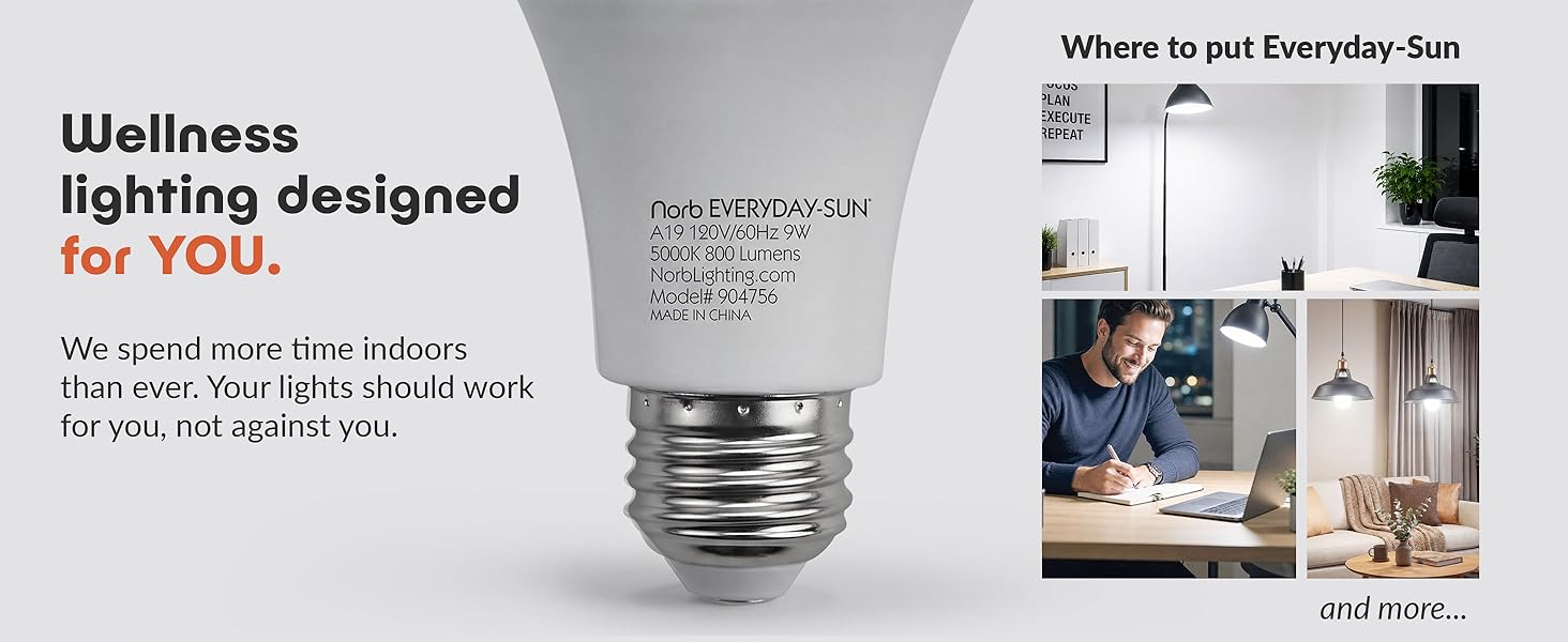 full spectrum light bulb led sunlight daylight bulbs home indoor lighting natural base dimmable