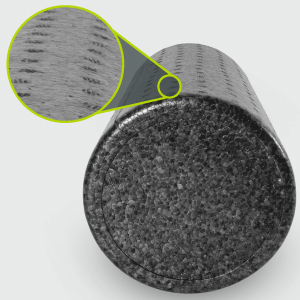 ProsourceFit High Density Foam Roller Non-Slip Feature