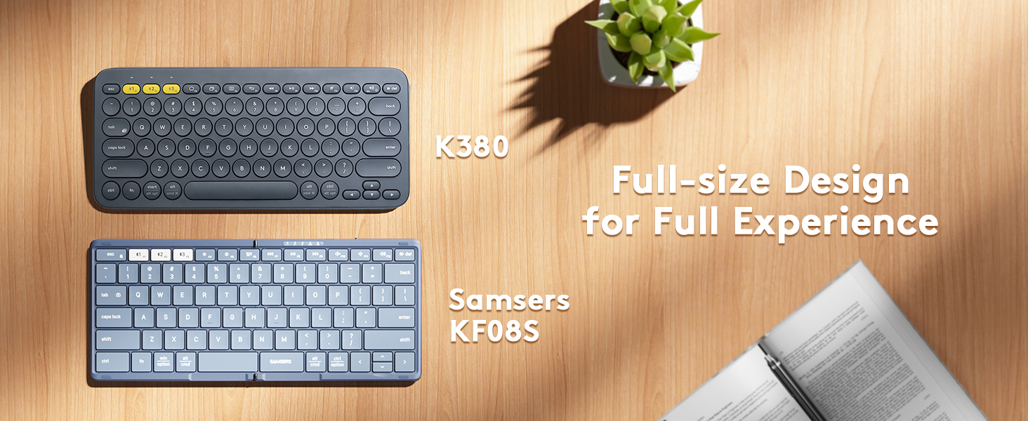 full size foldable keyboard