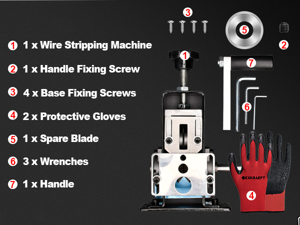 Manual Wire Stripping Machine