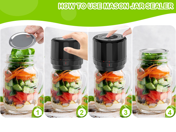 mason jars sealer vacuum