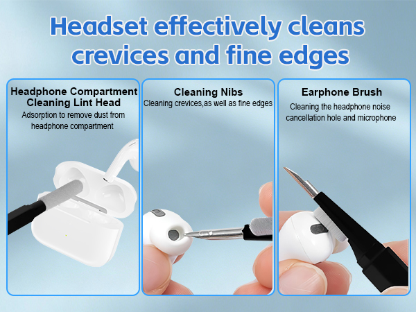 Clean earphones