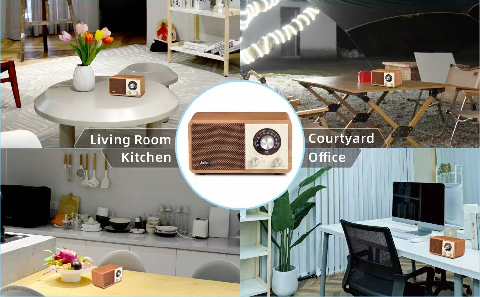 Vintage Radio Bluetooth Speaker