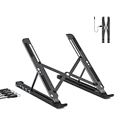 BoYata USB C Laptop Docking Stand with USB Ports, 5-in-1 USB C and USB 3.0 Hub, Adjustable and Po...