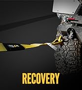 Us cargo control reliable sling heavy duty commercial nylon recovery tow straps with hooks 30 ft