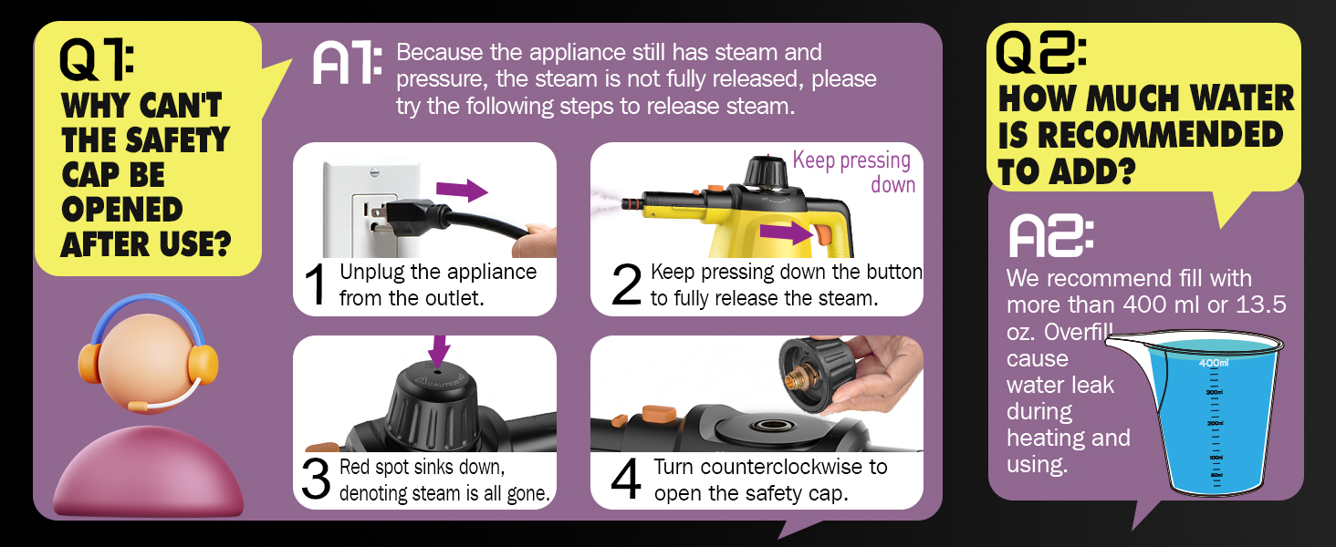 steam cleaner
