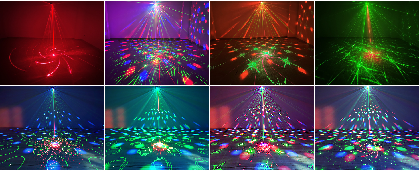 party lights disco ball