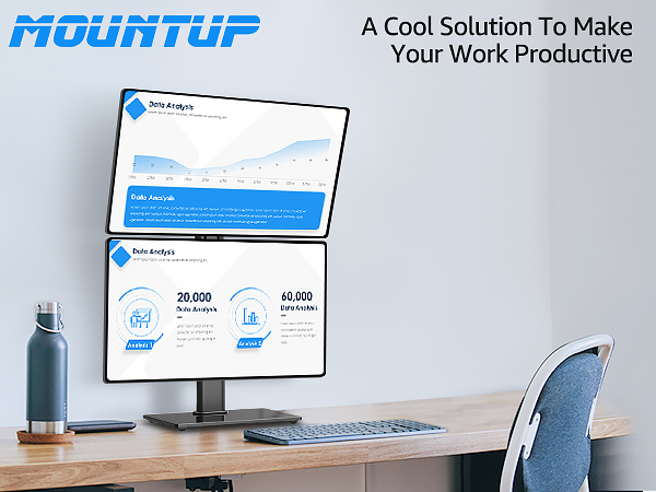 vertical monitor stand