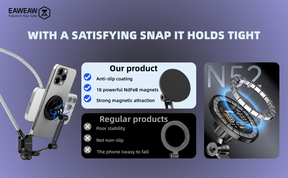 With a satisfying snap it holds tight