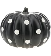 Vhxmaizxn 8.2 Inch Artificial Pumpkins Halloween Fall Harvest Lifelike Fake Foam Pumpkin Realisti...
