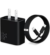 35W USB C Fast Charger for iPad Pro 13/12.9/11 inch 2024/2022/2021/2020, Air 6/5th, Mini 7/6, iPa...