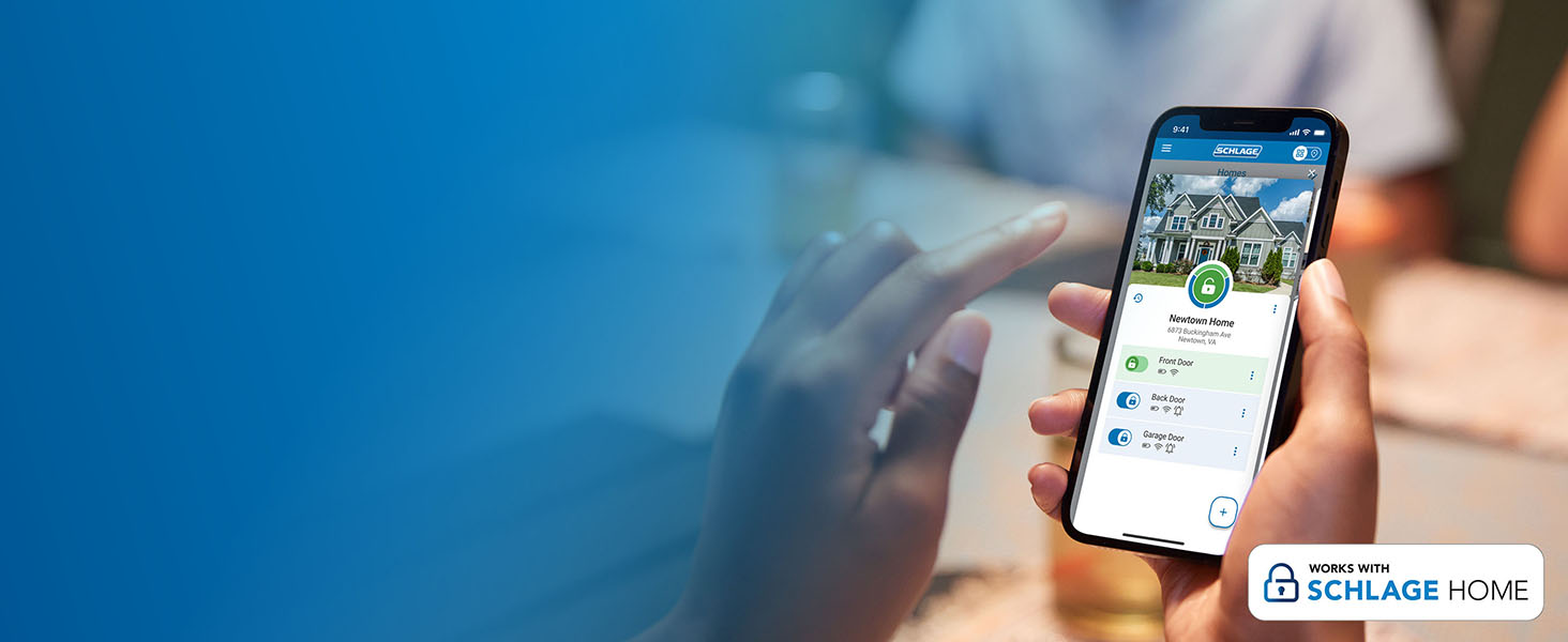 Control access remotely with the Schlage Home app