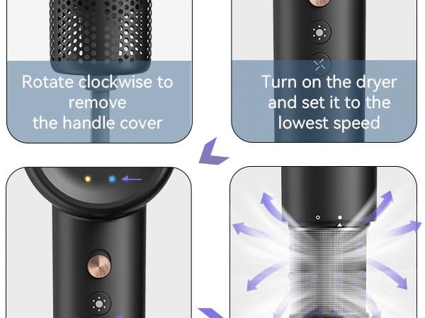 Unique feature fan reversing dust removal