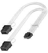 Bangfun 16Pin RTX 4070Ti GPU Power Adapter Cable, PCI-e 5.0 16Pin(12+4) to 2x8Pin Male to Female ...