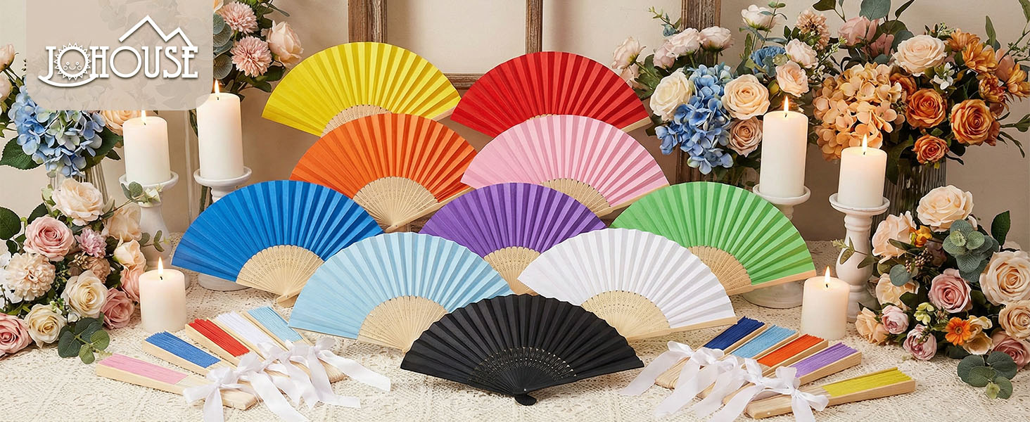 Paper Folding Hand Fans