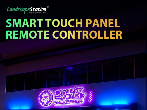 Wireless 2.4G RF 4 Zones CCT Color Temperature touch panel