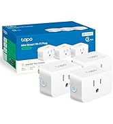 TP-Link Tapo Matter Supported Smart Plug Mini, Compact Design, 15A/1800W Max, Super Easy Setup, W...
