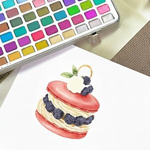 Macaron Painting