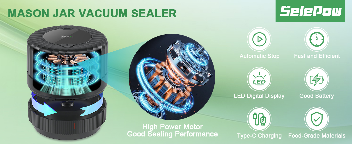 mason jar vacuum sealer