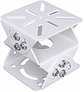 WiTi Universal Joint Mount for Security Camera, 3-Axis Bracket Adjustable Solid Metal Base,Connec...