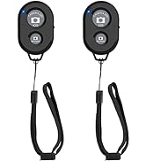 Wireless Camera Remote Shutter for Smartphones (2 Pack), zttopo Wireless Phone Camera Remote Cont...