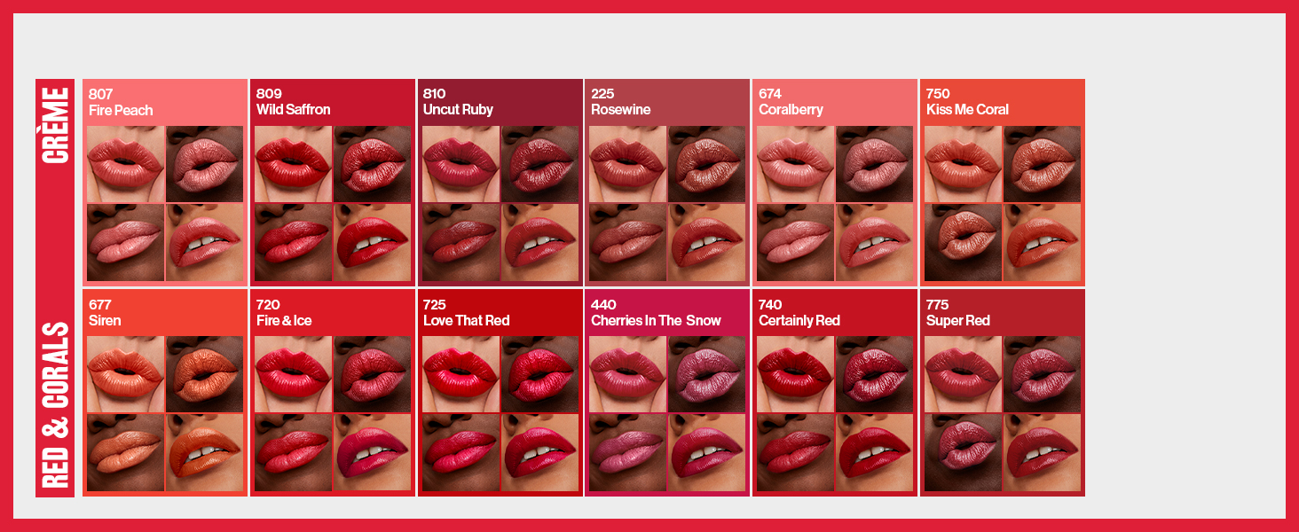 super lustrous lipstick creme