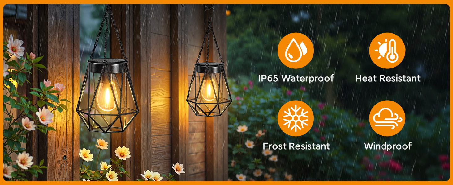 hanging solar lanterns