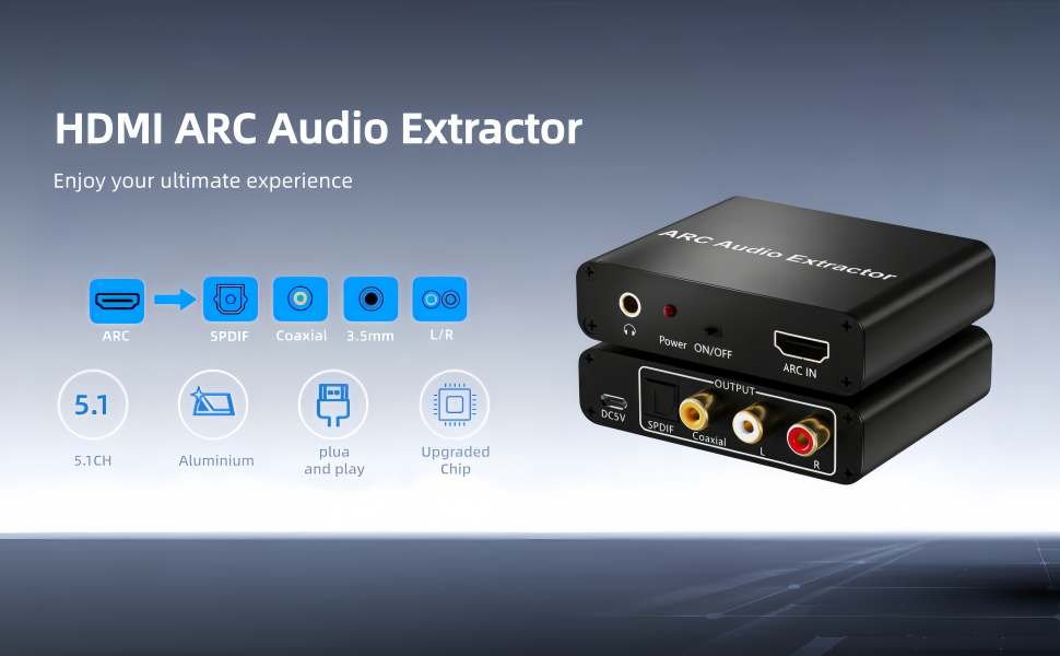 HDMI ARC Audio Extractor