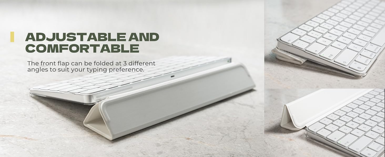 Hard Travel Storage Case Dust-Proof Protective Leather Keyboard Cover