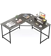 Elephance 59" Large L Shaped Desk Corner Computer Desk with Monitor Stand Gaming Table Workstatio...
