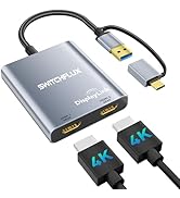 USB C to Dual HDMI Adapter