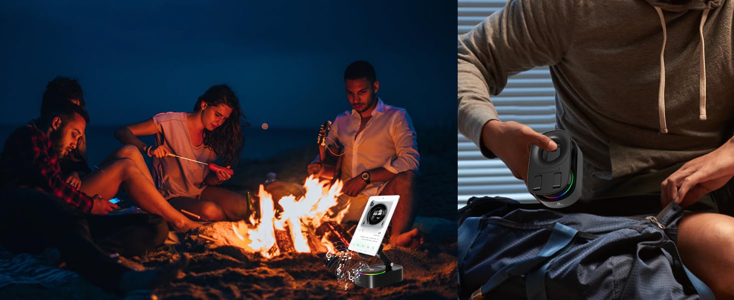 Cell Phone Stand with Wireless Bluetooth