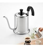 Gooseneck Kettle - 1.5 Quart Stainless Steel Pour Over Coffee Kettle, Compatible with IH &amp; Gas St...