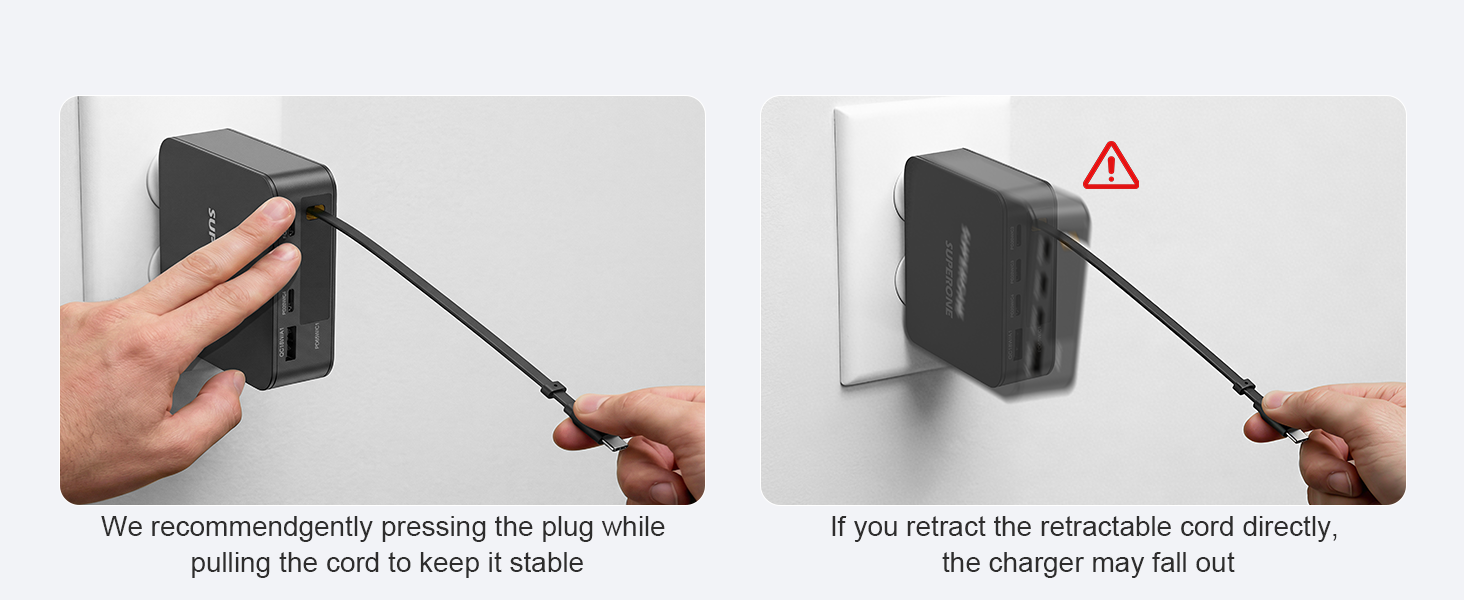 retractable charger usb c